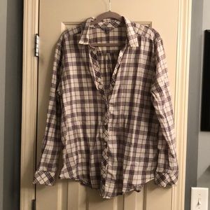 Button Down Plaid Shirt